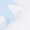 Serviette Wolken hellblau weiß 33x33cm 3lagig 20 Stück