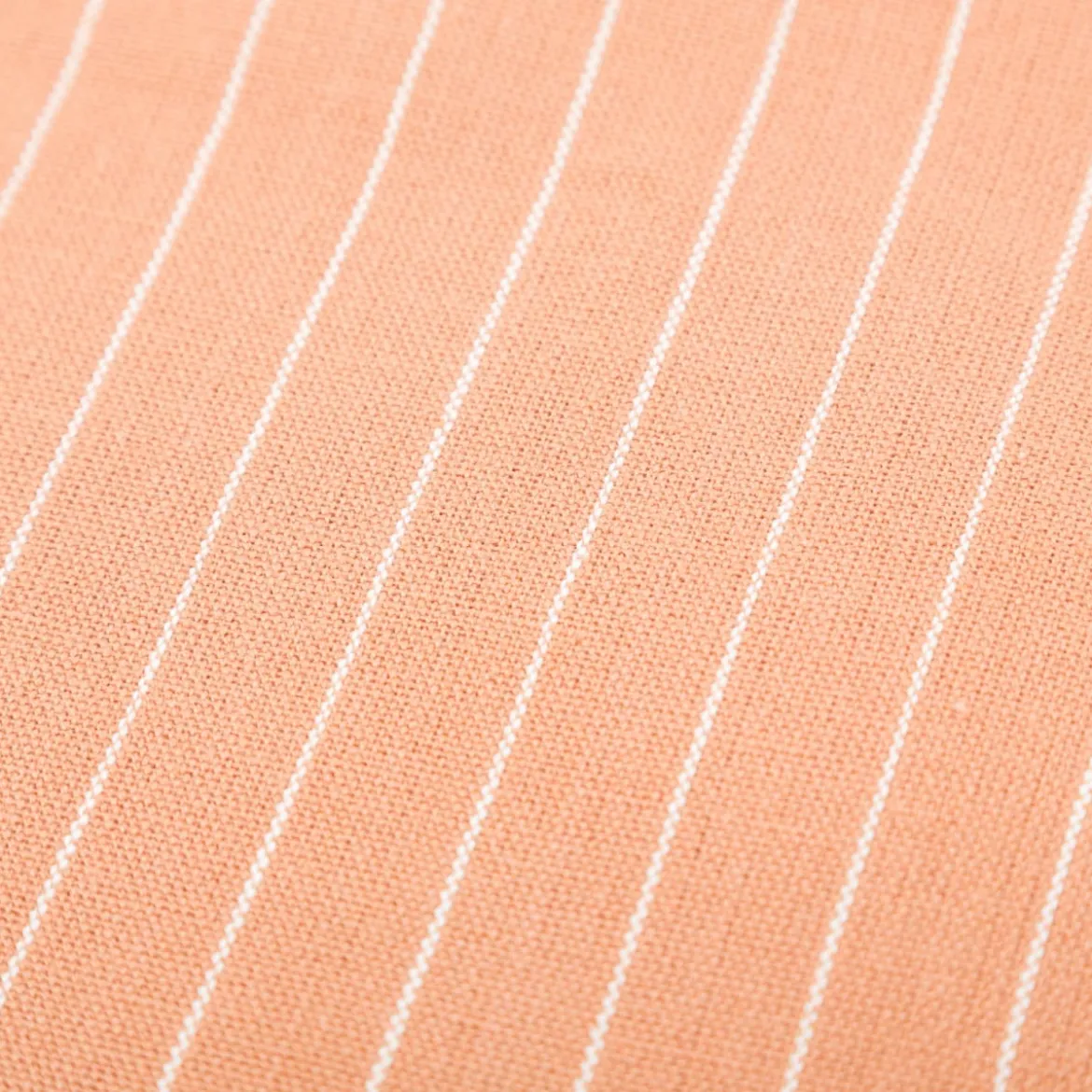 Set aus 4 Platzsets und 4 Servietten gestreift hellbraun weiß 50x35cm und 40x40cm von Linen & More
