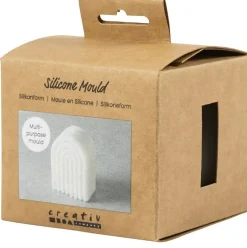 Silikonform gerippter Bogen 8x4x5,5cm von Creativ Company