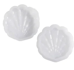 Silikonform Muschel mit Deckel 3x13,2x13,3cm (HxLxB) von Creativ Company