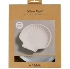 Silikonform Muschelschale 2,5x14,5x14cm (HxLxB) von Creativ Company