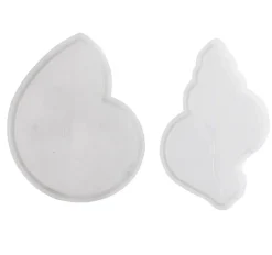 Silikonform Schneckenmuschel 0,6x12x8cm (HxLxB) im 2er Set von Creativ Company