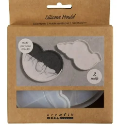 Silikonform Schneckenmuschel 0,6x12x8cm (HxLxB) im 2er Set von Creativ Company