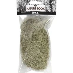 Sisal Gras einfarbig natur, rost oder rauchgrün 8g von Creativ Company