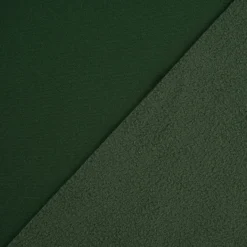 Softshell Stoff Outdoor Fleece-Rückseite uni Dunkelgrün 144cm Breite