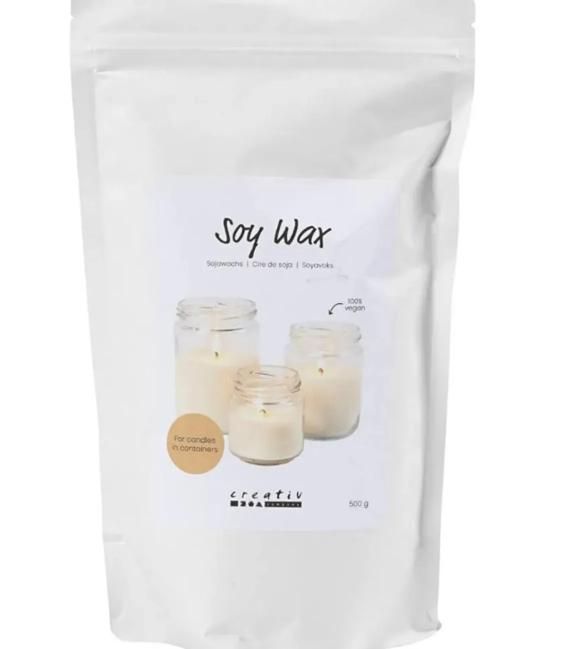 Sojawachs in Flocken von Creativ Company 500gr