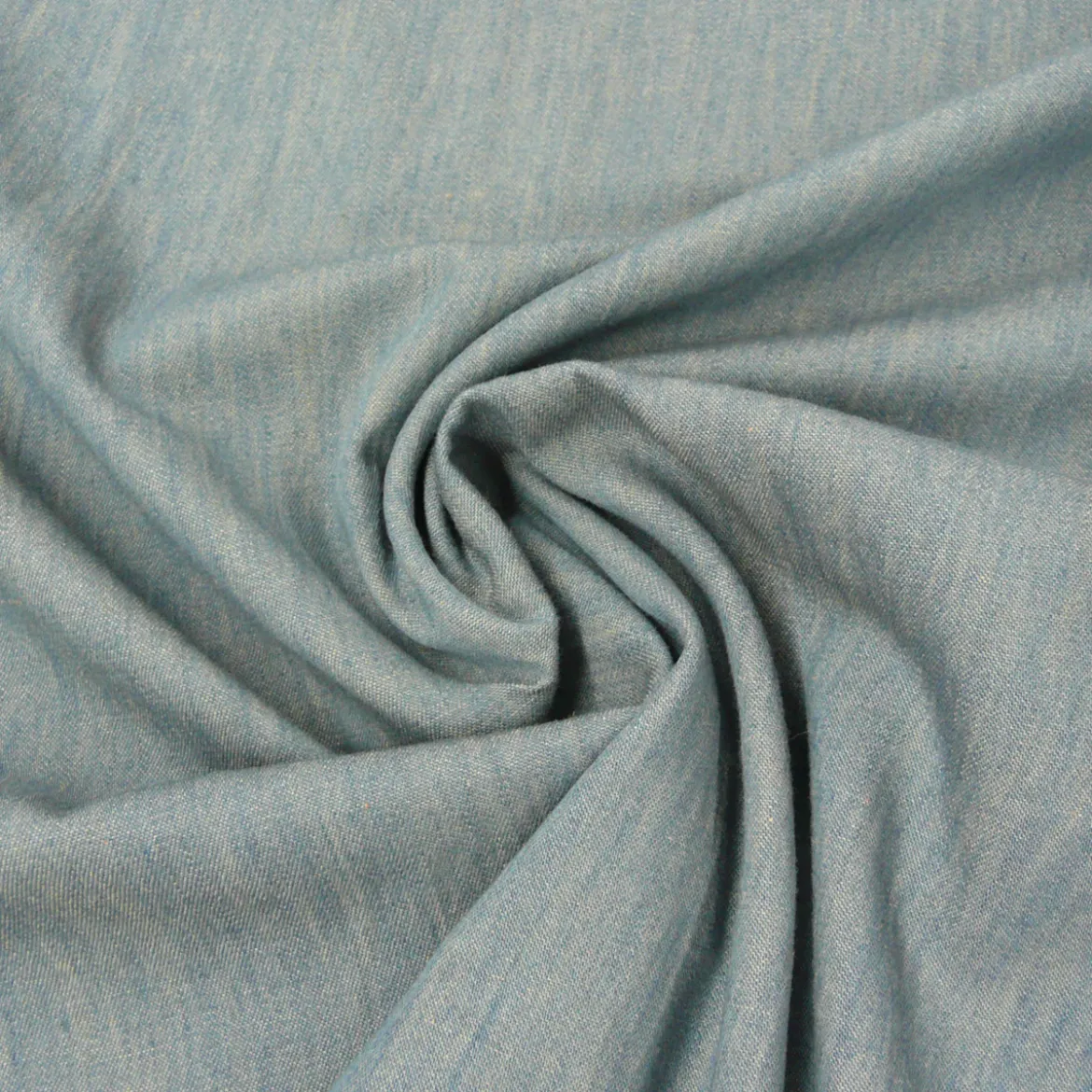Sommer-Jeansstoff Jeans Denim 4,5OZ blau apricot meliert