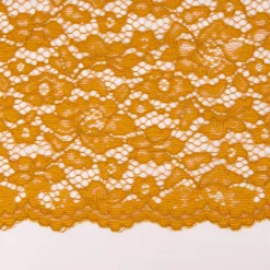 Spitzenstoff Trachtenspitze Festtagsspitze floral beidseitige Bogenkante uni in verschiedenen Farben 1,46m Breite