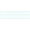 Spitze Spitzenborte Spitzenband Tüllspitze Meterware babyblau Breite: 4,8cm