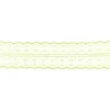 Spitze Spitzenborte Spitzenband Tüllspitze Meterware lime grün Breite: 4,8cm
