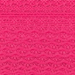 Spitze Spitzenborte Spitzenband Tüllspitze Meterware pink Breite: 4,8cm