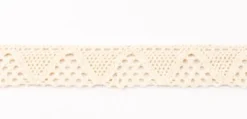 Spitze Zierband beige Breite: 2,5cm