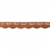Spitze Zierband braun Breite: 2cm