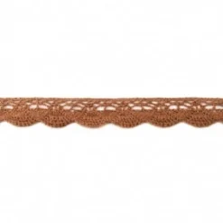 Spitze Zierband braun Breite: 2cm