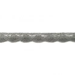 Spitze Zierband dunkelgrau Breite: 2cm