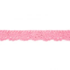 Spitze Zierband pink Breite: 2,5cm