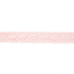Spitze Zierband rosa Breite: 2,5cm