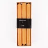Stabkerzen Vela einfarbig orange 6 Stück 20x2cm