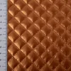 Steppstoff Metallic Kupfer Rautensteppung 140cm Breite
