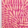 Steppstoff Musselin Stoff Wattierung Doubleface Abstrakt Floral fuchsia 1,30m Breite