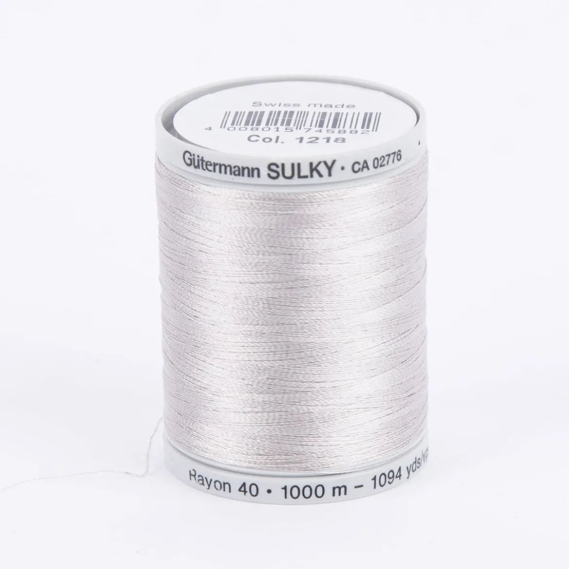 Stickgarn Farbnr. 1218 Gütermann 1000 Meter/Spule Viscose Sulky Rayon 40