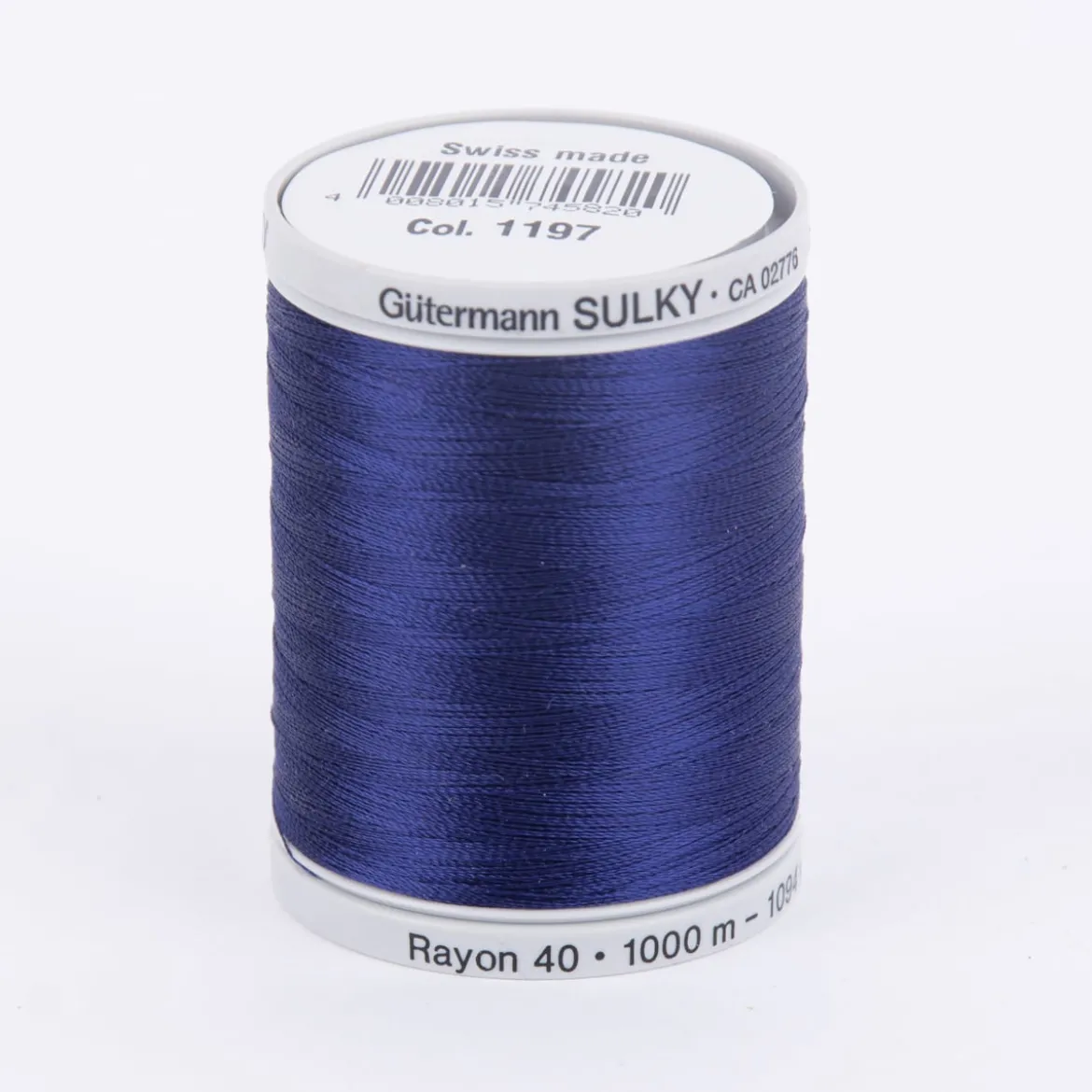 Stickgarn Farbnr. 1197 Gütermann 1000 Meter/Spule Viscose Sulky Rayon 40
