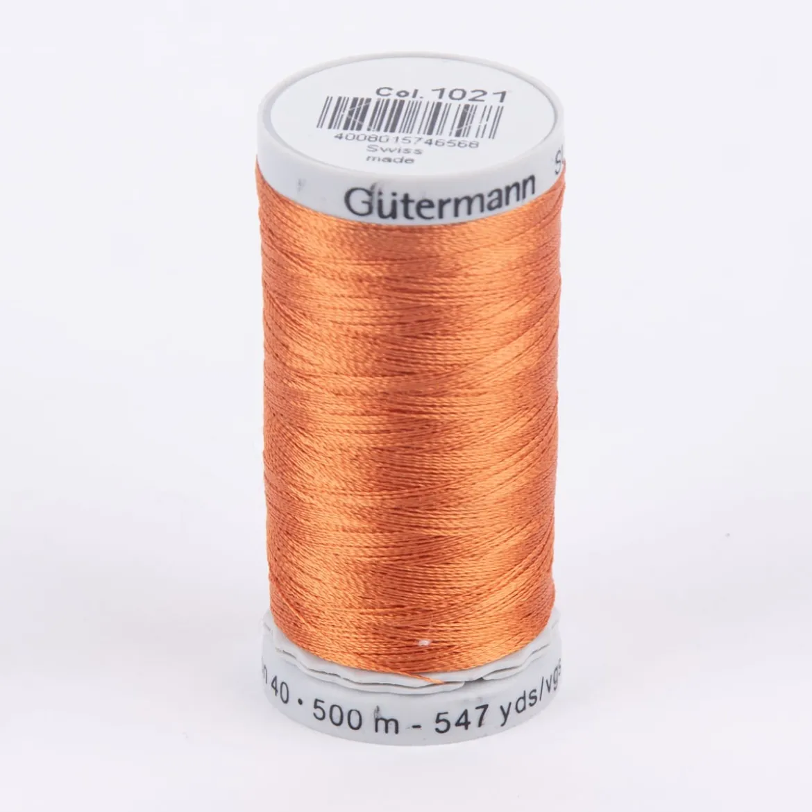 Stickgarn Farbnr. 1021 Gütermann 500 Meter/Spule Viscose Sulky Rayon 40