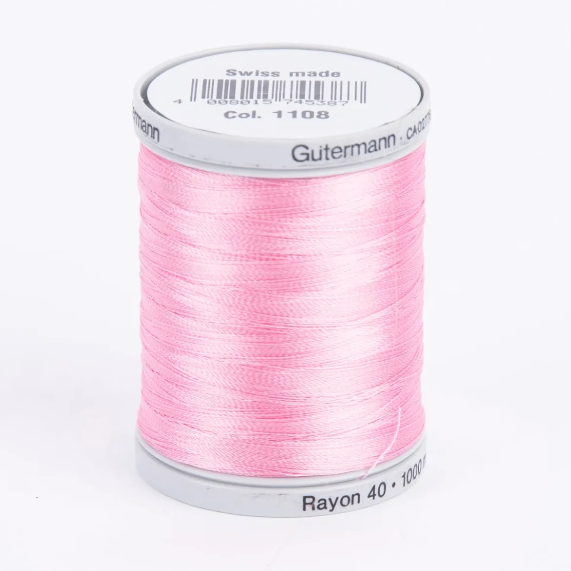 Stickgarn Farbnr. 1108 Gütermann 1000 Meter/Spule Viscose Sulky Rayon 40