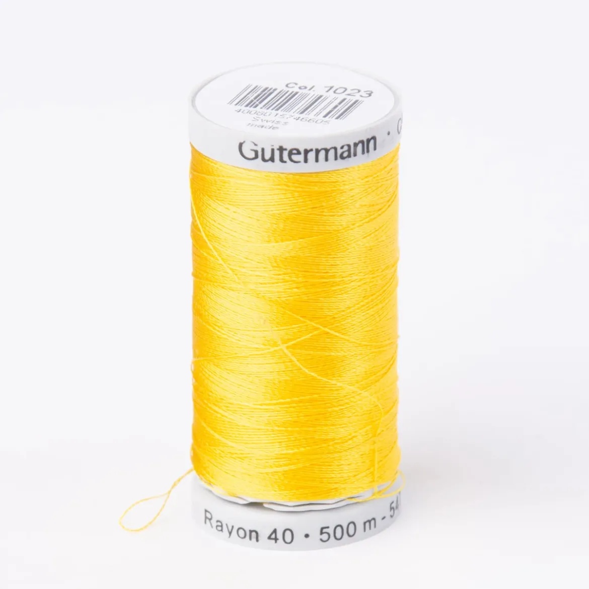 Stickgarn Farbnr. 1023 Gütermann 500 Meter/Spule Viscose Sulky Rayon 40