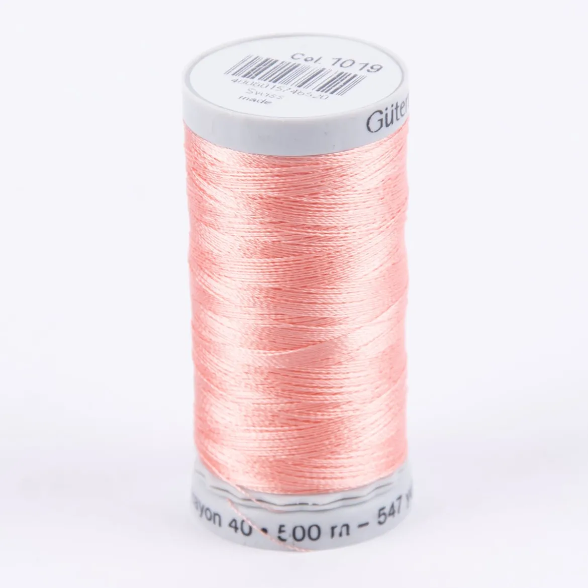 Stickgarn Farbnr. 1019 Gütermann 500 Meter/Spule Viscose Sulky Rayon 40