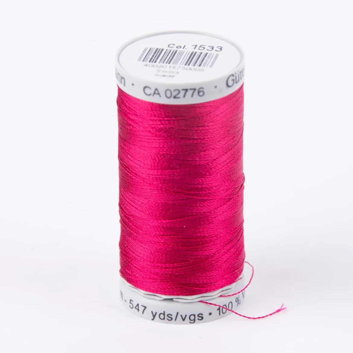Stickgarn Farbnr. 1533 Gütermann 500 Meter/Spule Viscose Sulky Rayon 40