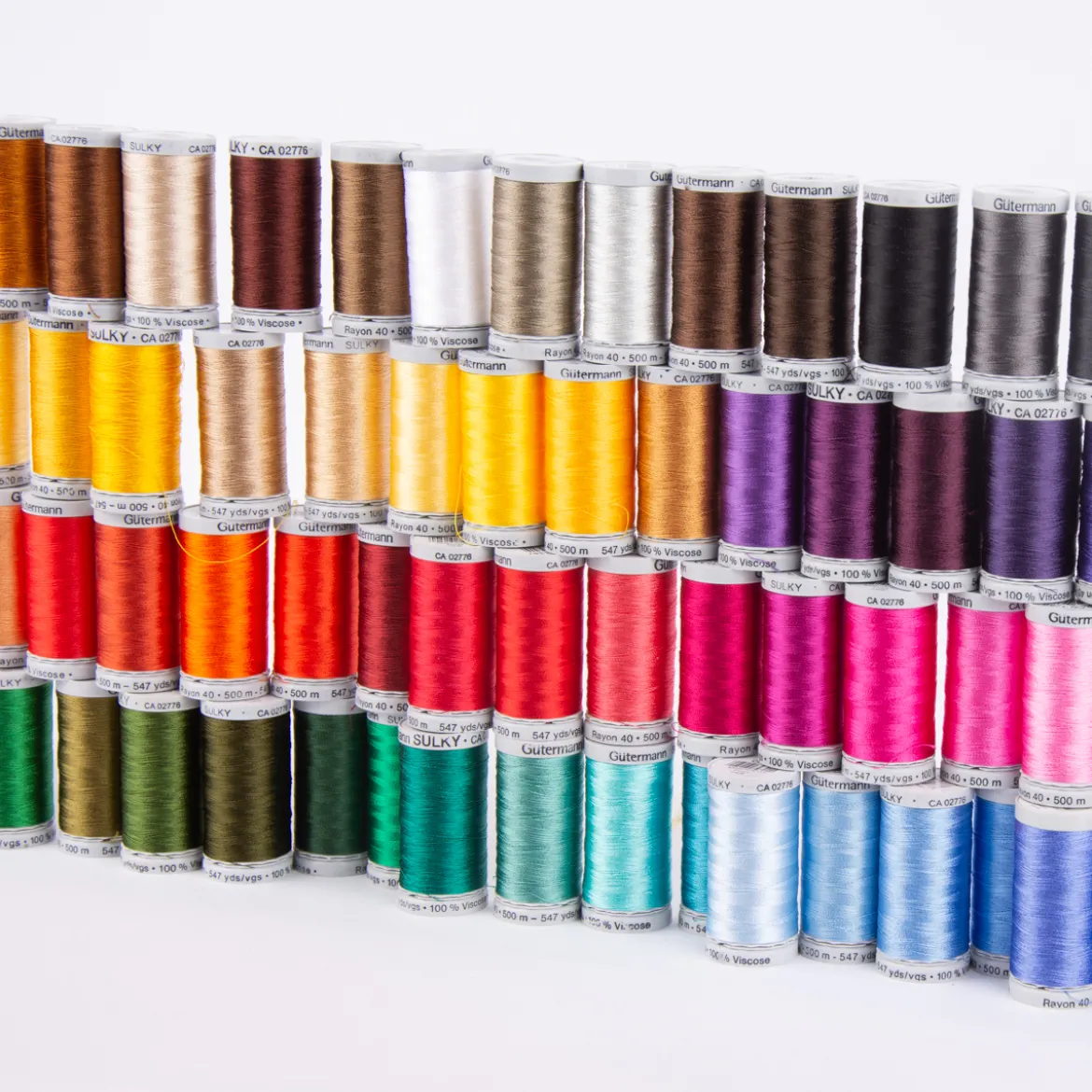 Stickgarn Farbnr. 1189 Gütermann 500 Meter/Spule Viscose Sulky Rayon 40