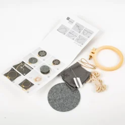 Stickset Schneeflocke ca. 9cm – Kreatives DIY Weihnachtsdeko-Set
