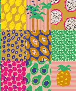 Stoffpaket All in One Isla Bonita 9 Fat Quarters 45x55cm Baumwollstoff Panel