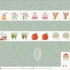 Stoffpanel Memory Rotkäppchen Pinkhood Spiel 20 Teile rosa zum Selbernähen