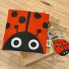 Stoffpanel The Bug Book Stoffbuch Marienkäfer Quiet Book zum Selbernähen