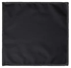 Stoffservietten schwarz 35x35cm – 25er Pack, pflegeleicht & dekorativ