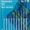 Stopfnadeln kurz ST 1-9 silberfarbig