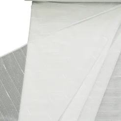 Stores grob mit Bleiband creme 260cm hoch