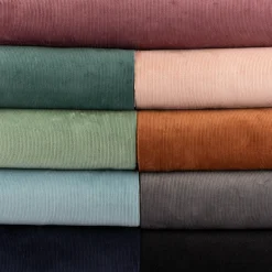 Stretch Cordstoff Baumwolle vorgewaschen Bekleidungsstoff einfarbig rosa 1,41m Breite