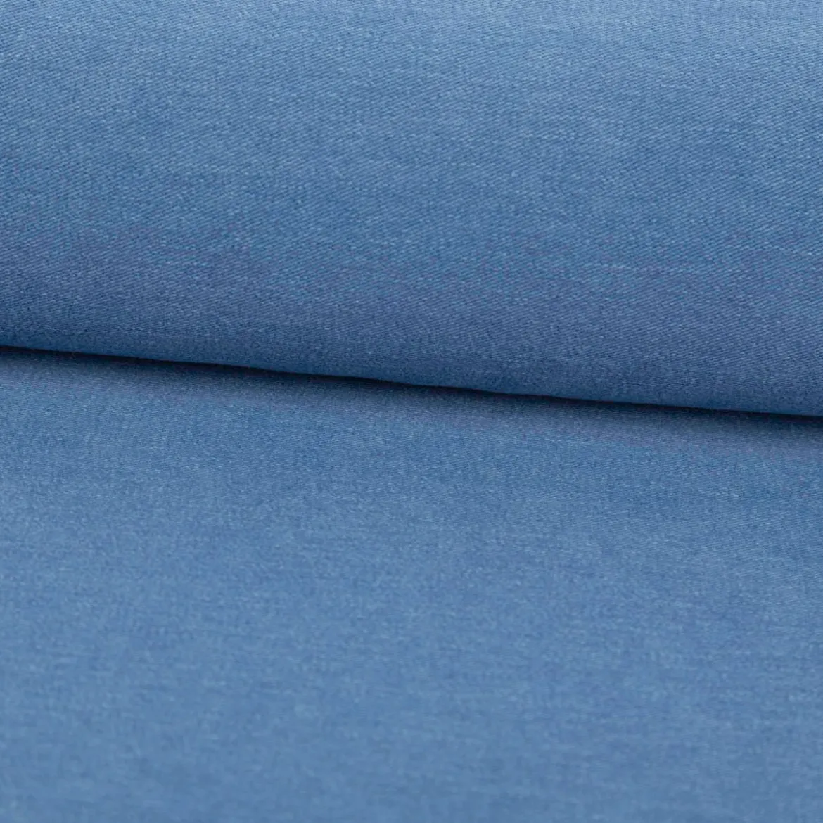 Stretch Jeansstoff Denim Knit hellblau 1,44m Breite