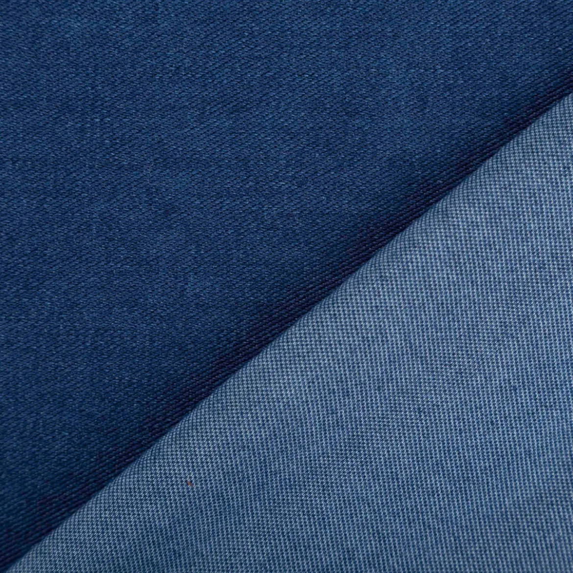 Stretch Jeansstoff Denim Knit blau 1,44m Breite