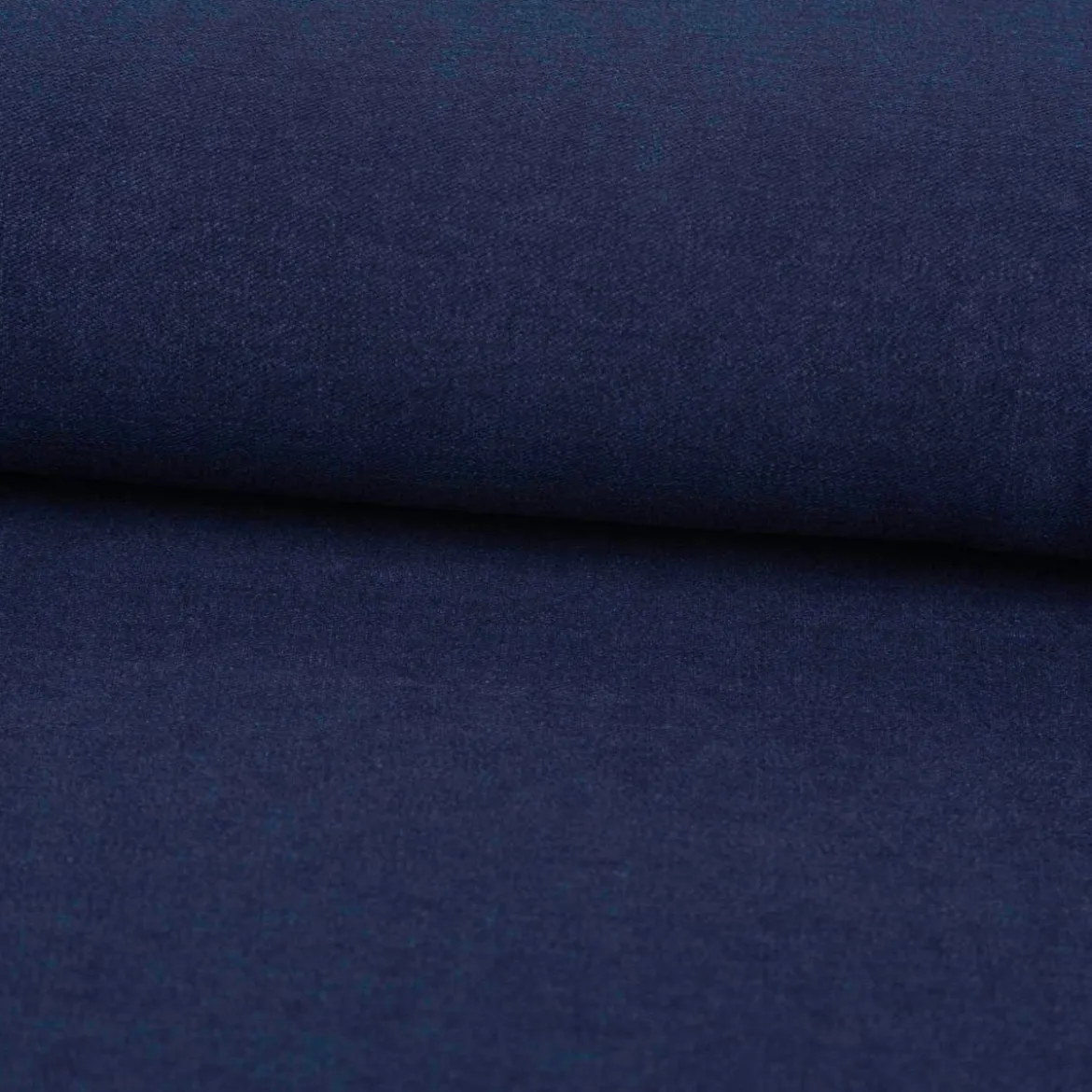 Stretch Jeansstoff Denim Knit dunkelblau 1,44m Breite