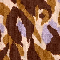 Stretchstoff Viskosestoff Bekleidungsstoff Rosella Grafikdessin ANIMAL SKIN lila beige braun 1,40m Breite