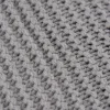 Strickplaid Wolle einfarbig silbergrau 130x170cm