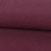 Strickschlauch Bündchenstoff Melange bordeaux beere 33cm Breite