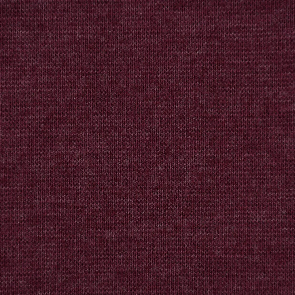 Strickschlauch Bündchenstoff Melange bordeaux beere 33cm Breite