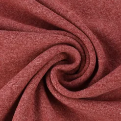 Strickschlauch Bündchenstoff fein rot meliert 35cm Breite