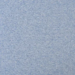Strickschlauch Bündchenstoff fein hellblau meliert 35cm Breite