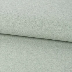 Strickschlauch Bündchenstoff fein zartgrün meliert 35cm Breite